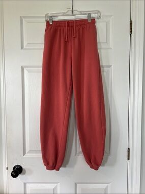 No Boundaries Coral Jogger Sweatpants